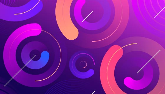 多彩抽象背景矢量素材(AI/EPS)