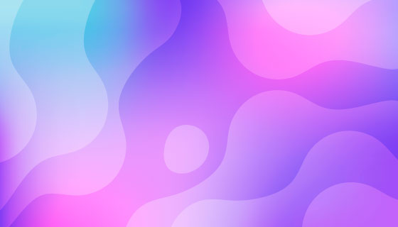 多彩抽象梦幻背景矢量素材(AI/EPS)