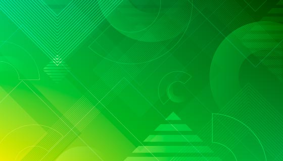 抽象绿色几何背景矢量素材(AI/EPS)