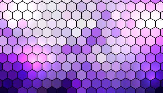 六边形渐变抽象背景矢量素材(EPS)