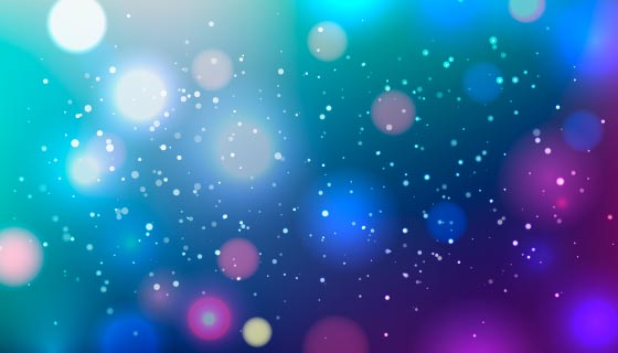 梦幻散景背景矢量素材(AI/EPS)