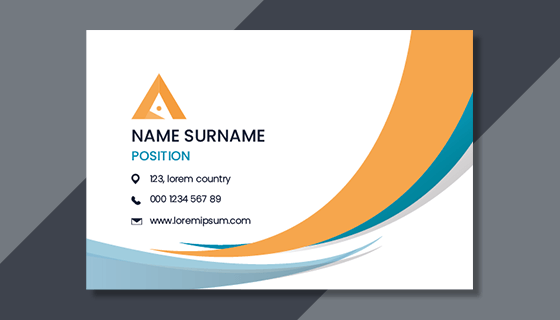 大厦照片设计精美名片矢量素材(AI/EPS)