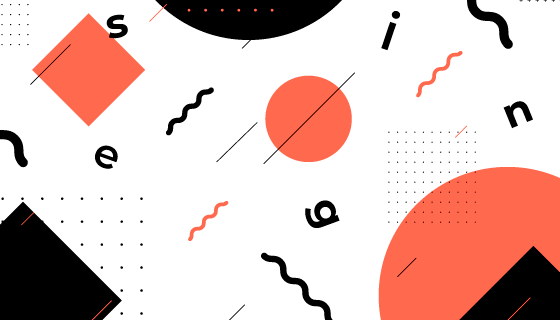 抽象几何图形背景矢量素材(AI/EPS)