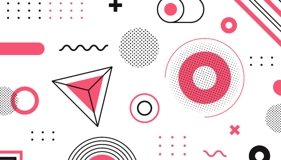 抽象几何图形背景矢量素材(AI/EPS)