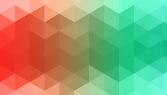 抽象多彩三角图案背景矢量素材(EPS)