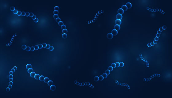 蠕虫病毒矢量素材(EPS)