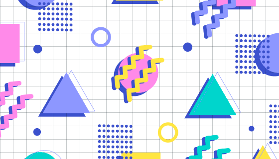 抽象几何图形背景矢量素材(AI/EPS)