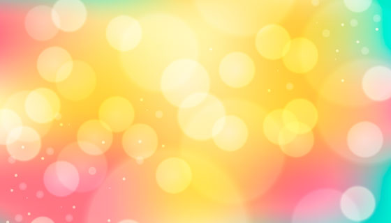 梦幻散景背景矢量素材(AI/EPS)