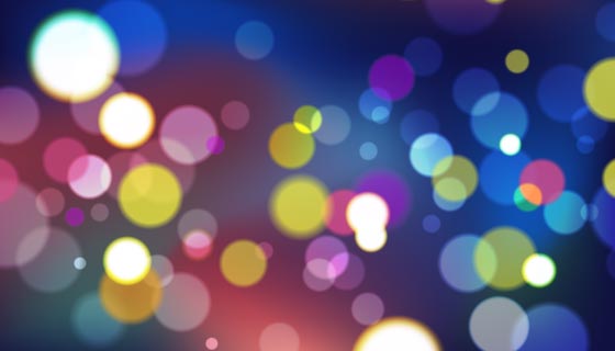 多彩散景背景矢量素材(AI/EPS)