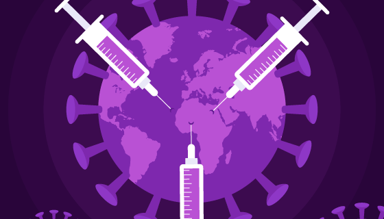 带注射器的冠状病毒矢量素材(AI/EPS)