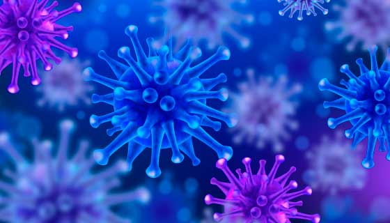 逼真的冠状病毒矢量素材(AI/EPS)