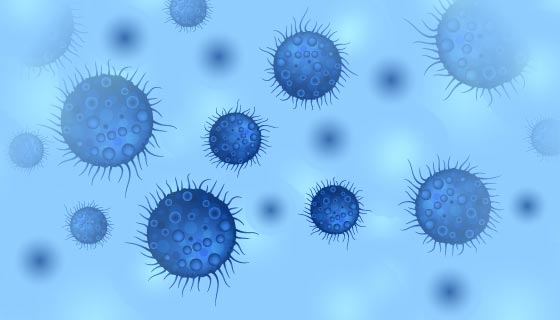 病毒背景矢量素材(EPS)