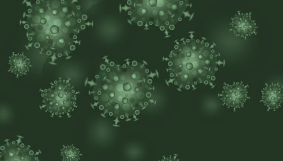 病毒背景矢量素材(EPS)