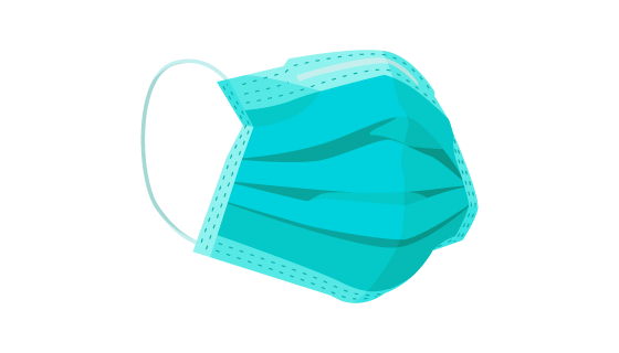 扁平风格医用口罩矢量素材(AI/EPS/PNG)