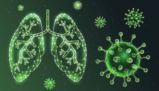 肺和冠状病毒概念设计矢量素材(AI/EPS)