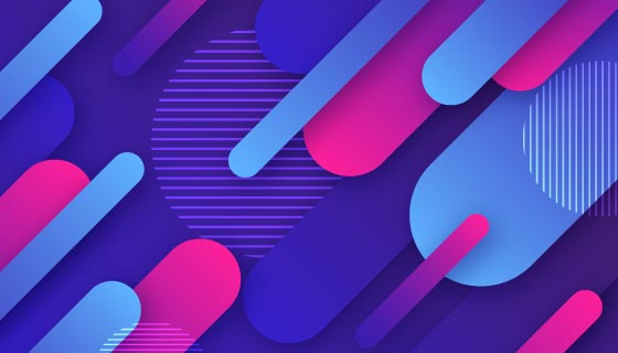 多彩抽象背景矢量素材(AI/EPS)