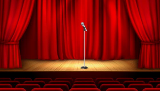 逼真的舞台设计矢量素材(EPS)