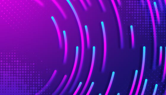 抽象霓虹灯背景矢量素材(AI/EPS)