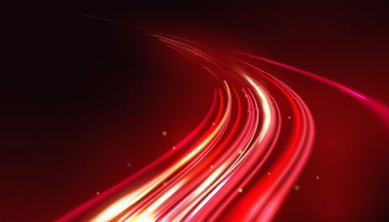 高速光线轨迹背景矢量素材(AI/EPS)