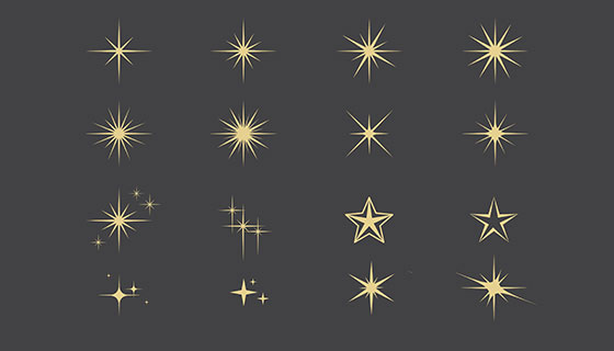星星元素矢量素材(EPS/AI)