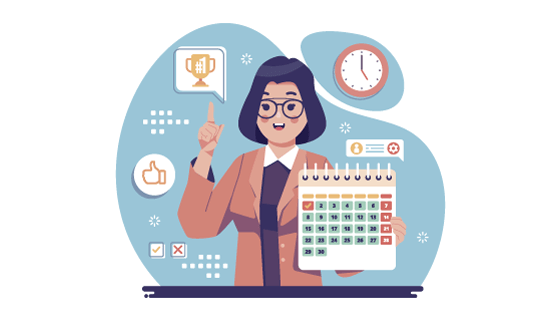 优秀员工月设计矢量素材(AI/EPS)