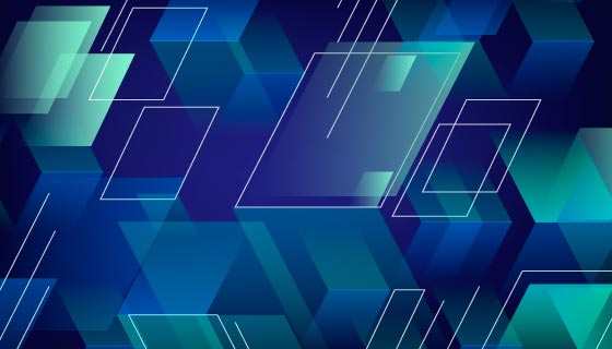 多边形形状抽象背景矢量素材(AI/EPS)