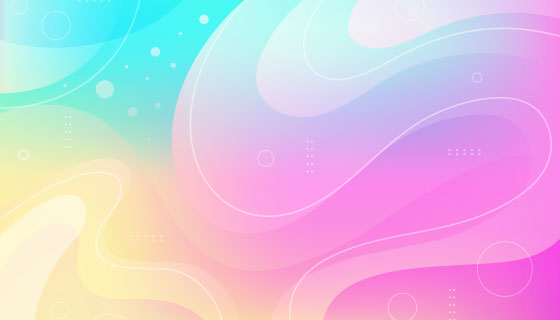 多彩抽象背景矢量素材(AI/EPS)