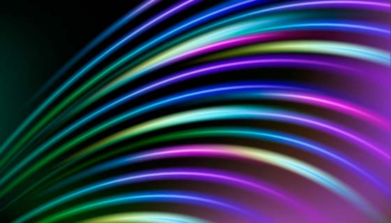 多彩抽象霓虹灯背景矢量素材(AI/EPS)