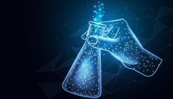 未来科学实验室背景矢量素材(AI/EPS)