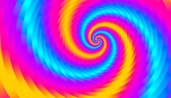 迷幻的错觉背景矢量素材(AI/EPS)