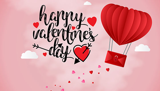 情人节快乐背景矢量素材(EPS)