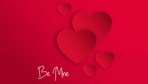 情人节爱心背景矢量素材(EPS/PNG)