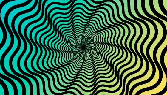 迷幻的错觉背景矢量素材(AI/EPS)