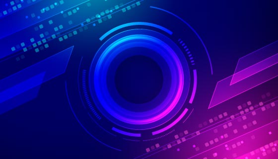 蓝色紫色设计科技背景矢量素材(AI/EPS)