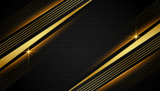 抽象黑金色背景矢量素材(EPS)