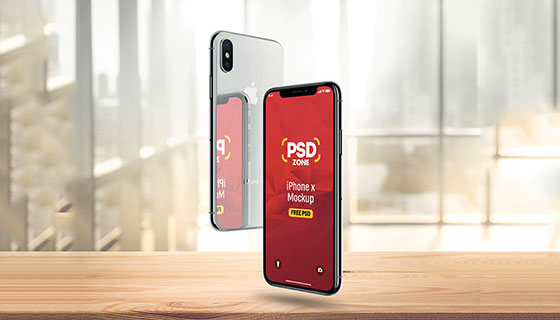 iPhone X模型(PSD)