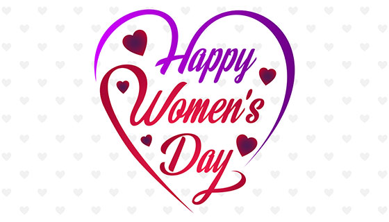 创意爱心妇女节快乐背景矢量素材(EPS/PNG)