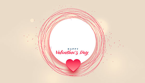 创意情人节快乐设计矢量素材(EPS/PNG)