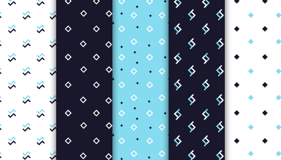 简约风格小图案背景矢量素材(AI/EPS)