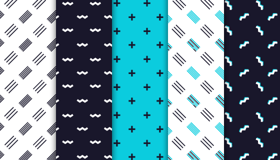 简约图案背景矢量素材(AI/EPS)