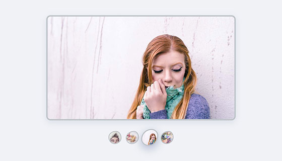 纯CSS实现的图片轮播