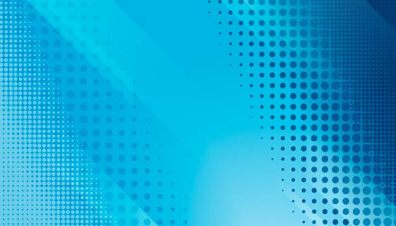 蓝色抽象半色调背景矢量素材(AI/EPS)