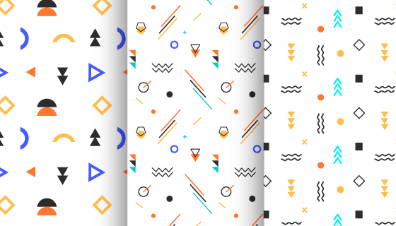 简约几何图案背景矢量素材(AI/EPS)