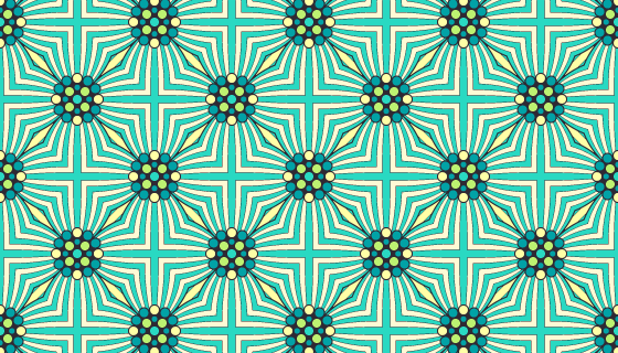 曼荼罗图案背景矢量素材(EPS)