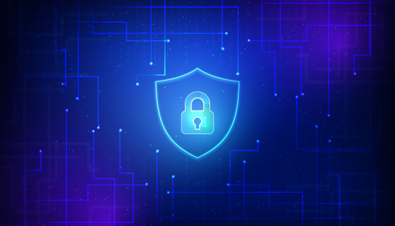 网络安全抽象设计矢量素材(AI/EPS)