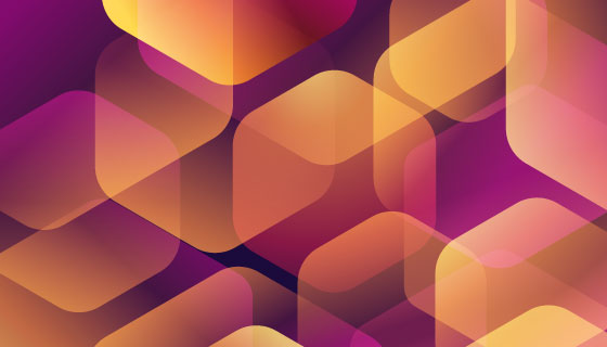 六边形设计抽象背景矢量素材(AI/EPS)