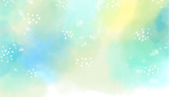 浅绿色水彩背景矢量素材(AI/EPS)