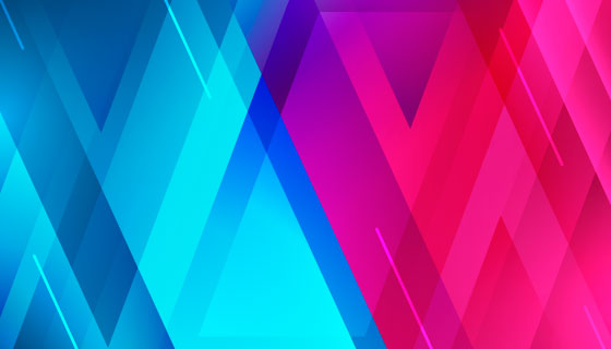 蓝色红色重叠交叉背景矢量素材(AI/EPS)