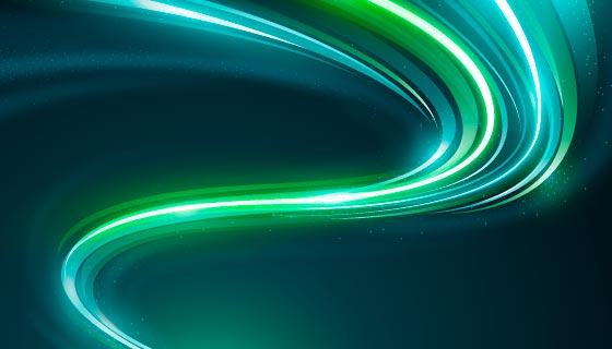 绿色霓虹灯背景矢量素材(AI/EPS)