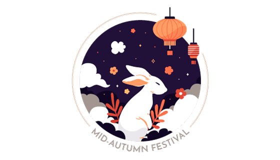 兔子灯笼设计中秋节矢量素材(AI/EPS)